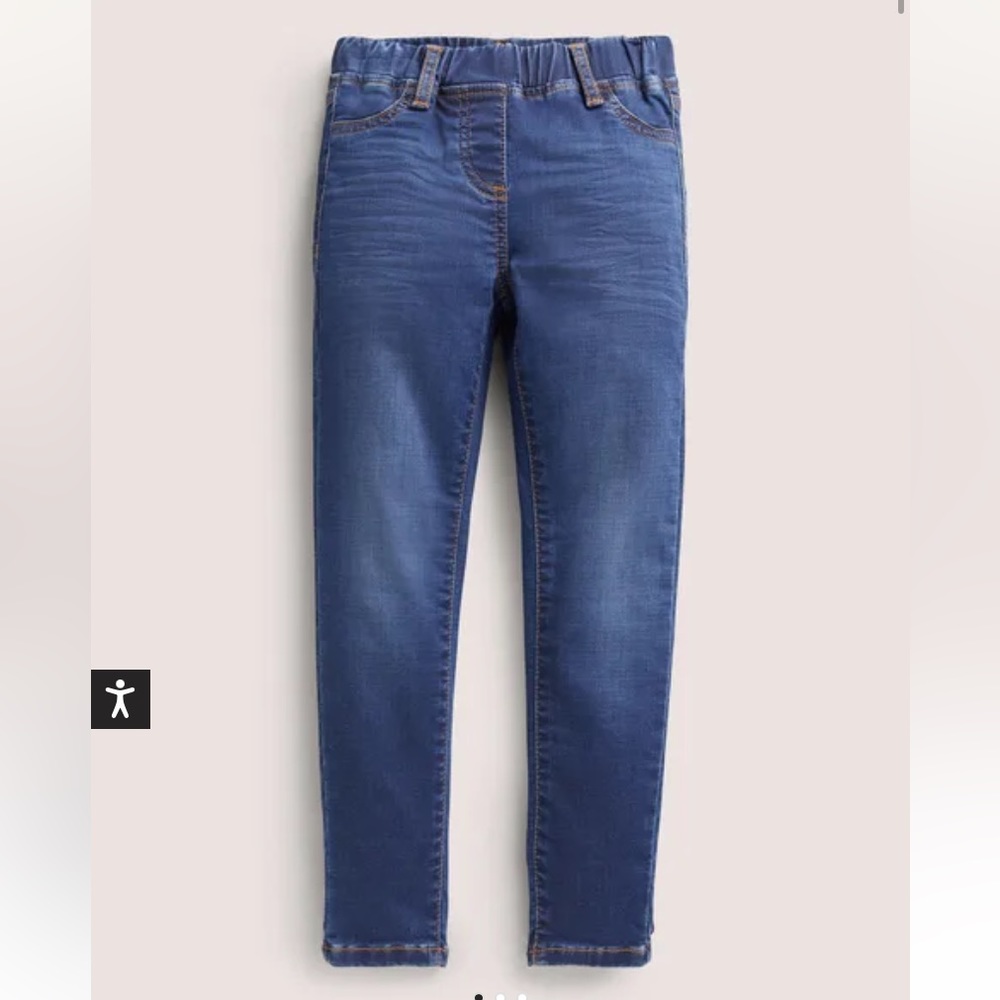 NEW BODEN Adventure-flex Denim Leggings Size:13Y